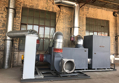 VOCs waste gas Treatment project of Weihai New Materials Company