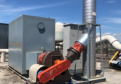 Hangzhou Yimo environmental protection technology VOCs waste gas treatment project