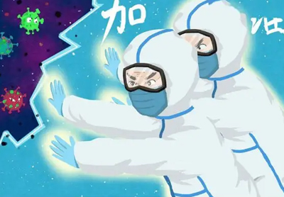 Shanghai Lihuang anti-epidemic volunteer staff: 