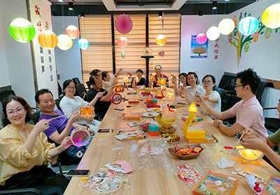 Shanghai Lihuang held Mid-Autumn Festival themed corporate culture activities