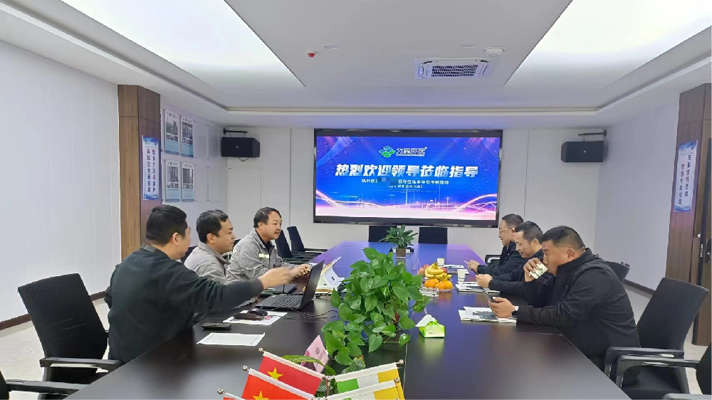 Gansu customers visit and inspect Lihuang, collaborate and develop a new chapter