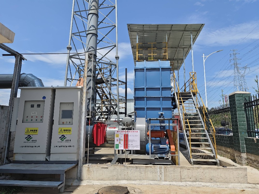 Yueyang Kaimen water-based additive VOCs waste gas treatment project
