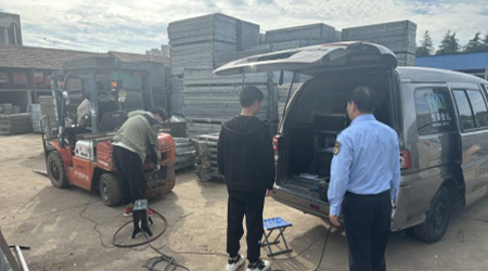 Combining dots, lines, and surfaces, Haimen is cracking down on fraudulent practices by motor vehicle emission inspection agencies