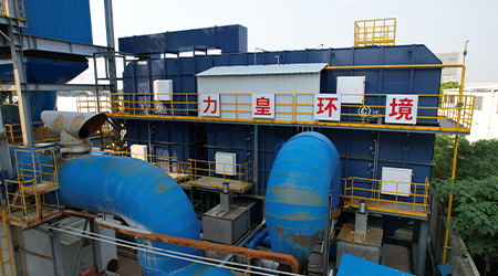 Do you know how many trees are planted with common waste gas treatment equipment after one year of use?