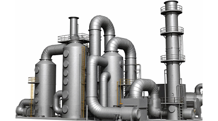 Limestone gypsum method in desulfurization and denitrification: efficient purification of flue gas