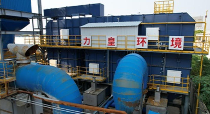 Do you know how many trees are planted with common waste gas treatment equipment after one year of use?