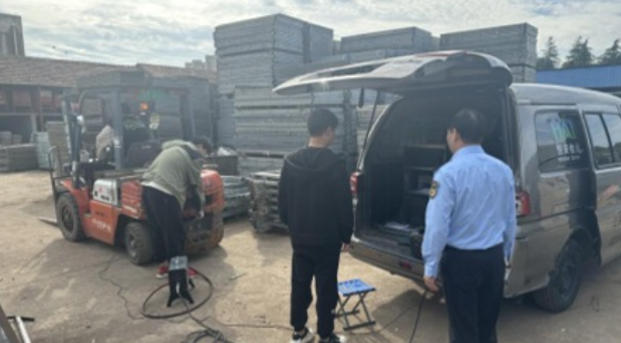 Combining dots, lines, and surfaces, Haimen is cracking down on fraudulent practices by motor vehicle emission inspection agencies