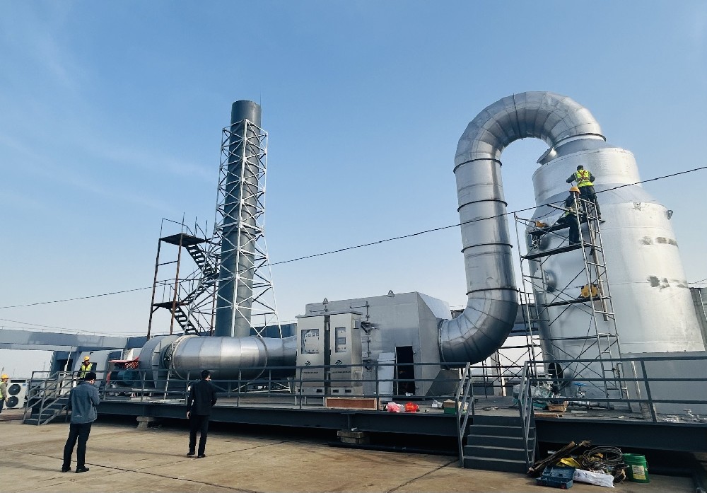 VOCs Emission Control Project for Nafeng Vacuum Coating (Shanghai) Co., Ltd.